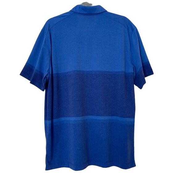 Nike Golf Dri-Fit Tour Performance Colorblock Royal Blue S/S Men's Shirt Size L - Picture 3 of 11